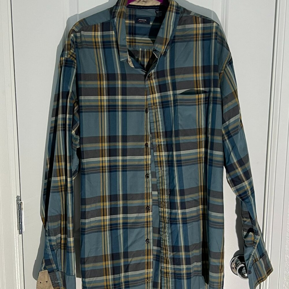 Arrow Long Sleeve Button Up